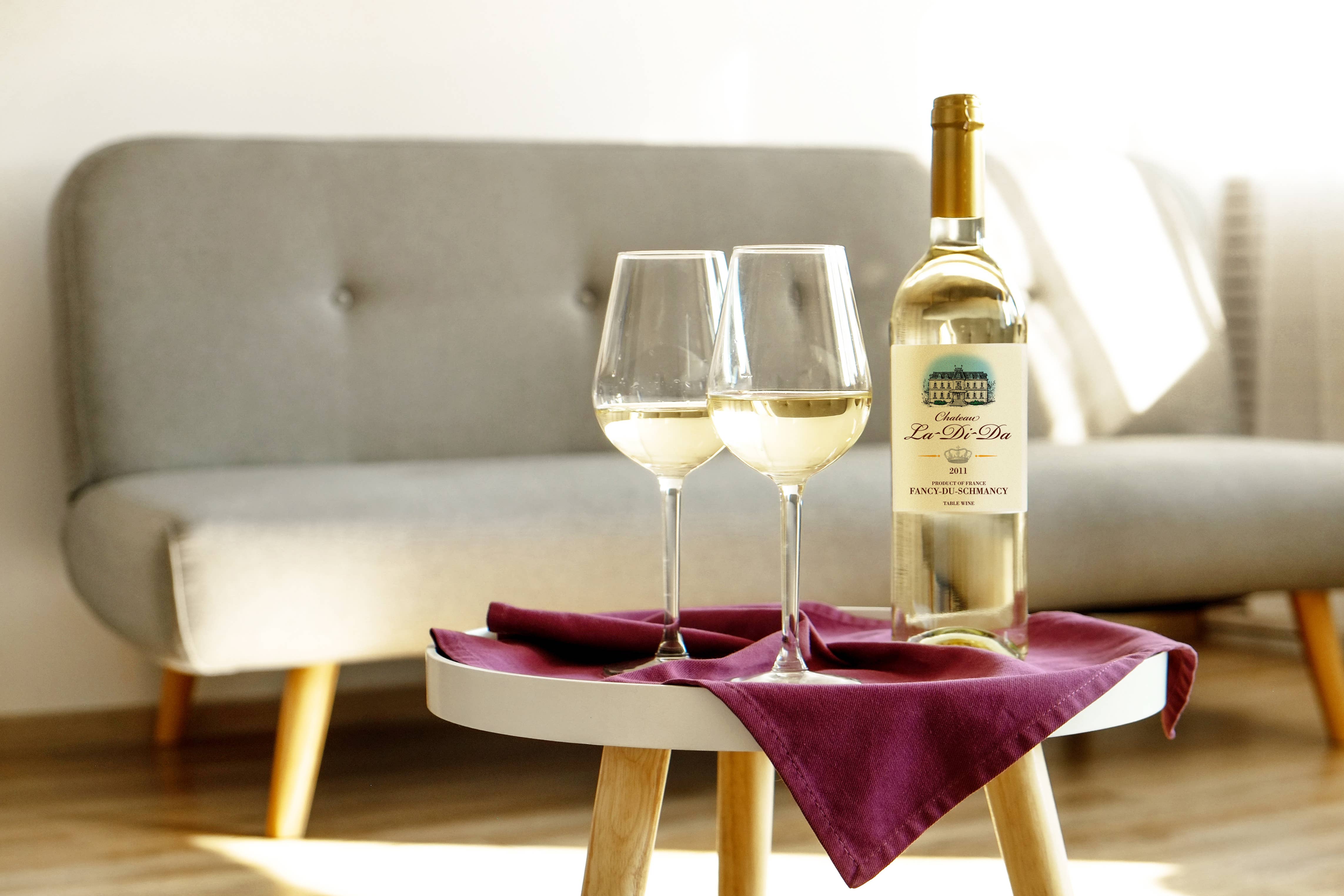 Prank-O - Vendita all'ingrosso Regalo divertente/originale - Etichetta del vino Prank: Chateau La Di Da1