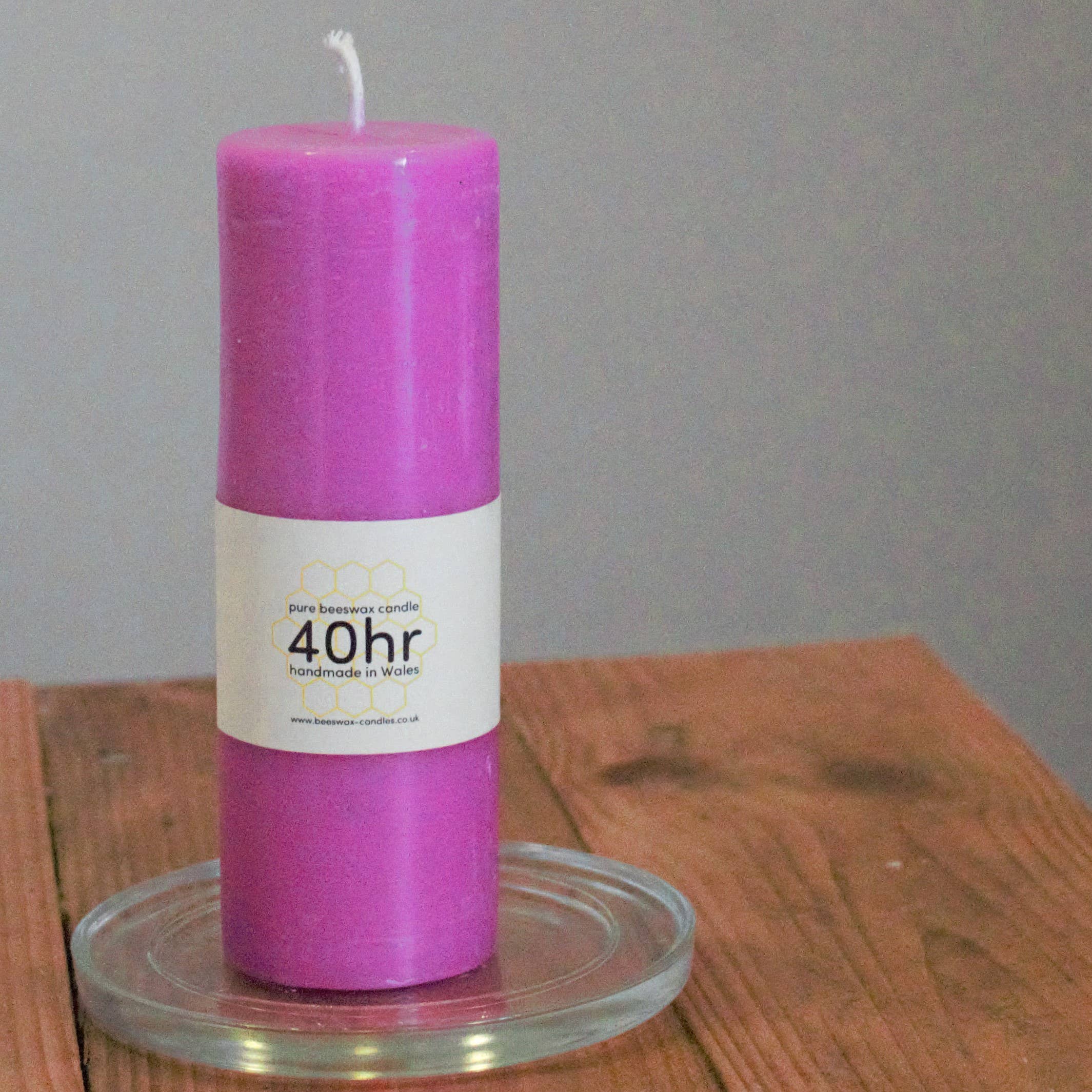 Fantasy Candles – wholesale Pillar candle – 40 hour burning time pure beeswax pillar candle9