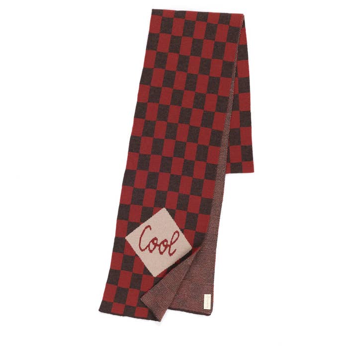 Biquette - Wholesale Scarf - Women's - Cool - Cotton and Merino Wool Knit Scarf - Made in US3