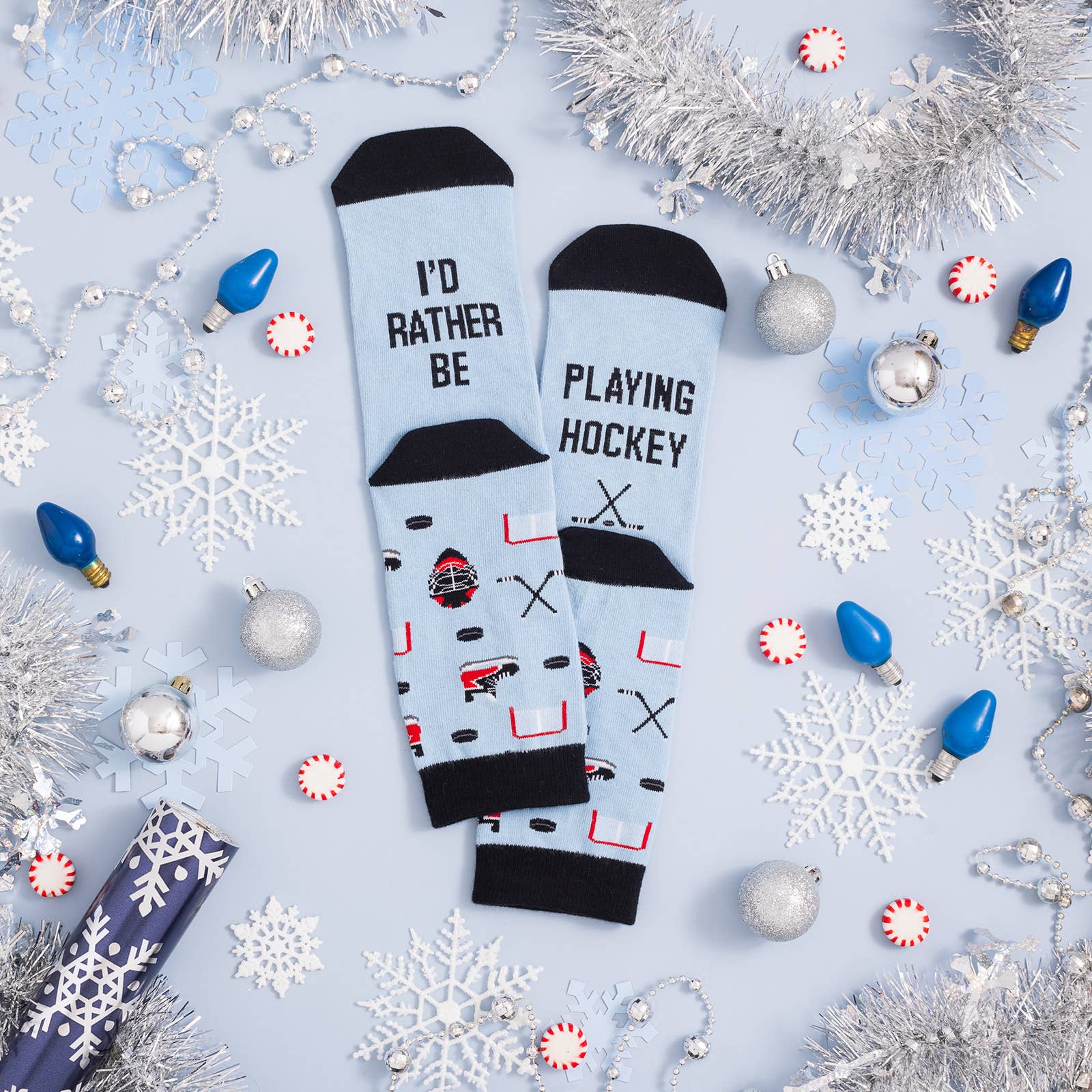 Lavley – Großhandel Socken - Unisex – Ich würde lieber Hockeysocken spielen2