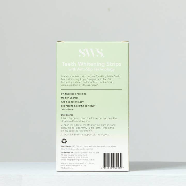 Sparkling White Smile - Wholesale Teeth whitener - Flavoured Teeth Whitening Strips - Mint5