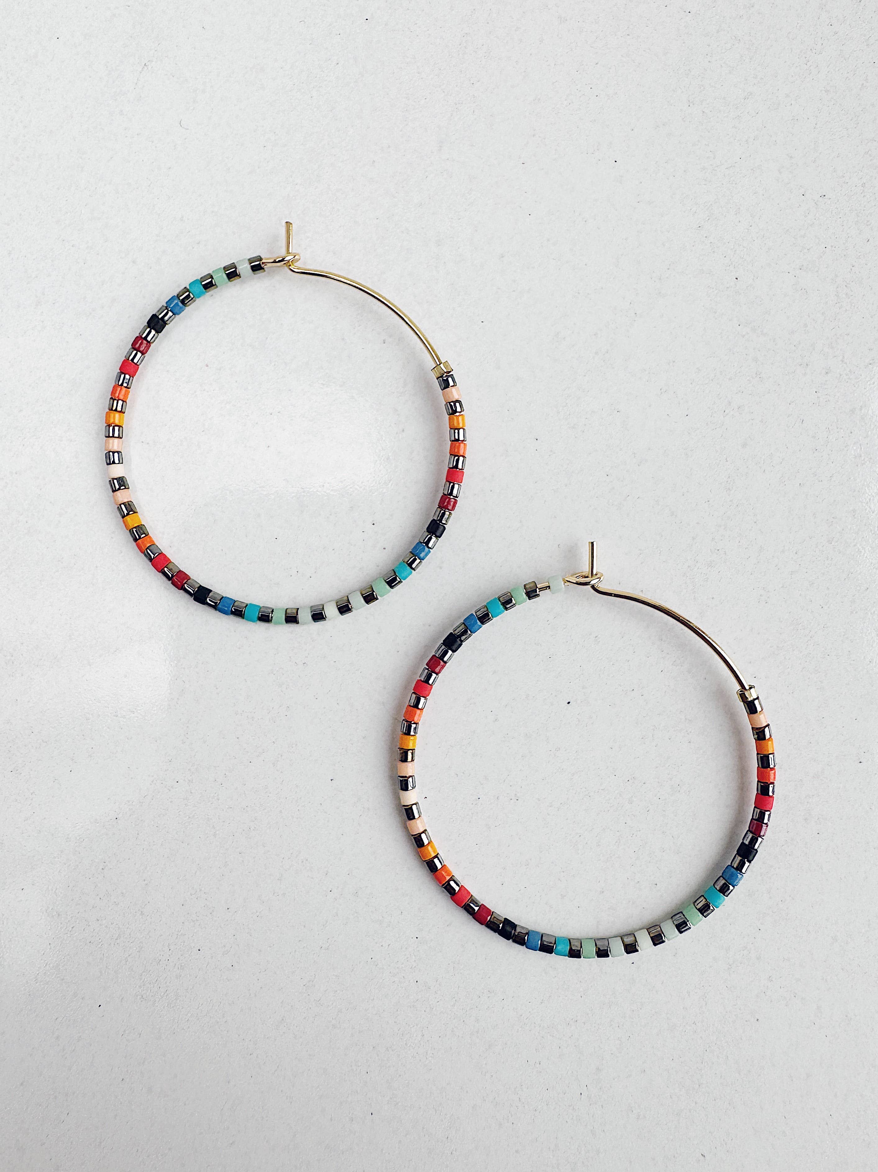 On the Lookout Jewelry - Wholesale Hoop Earrings - Silver SERPENT Hoops - 14K Gold Fill1
