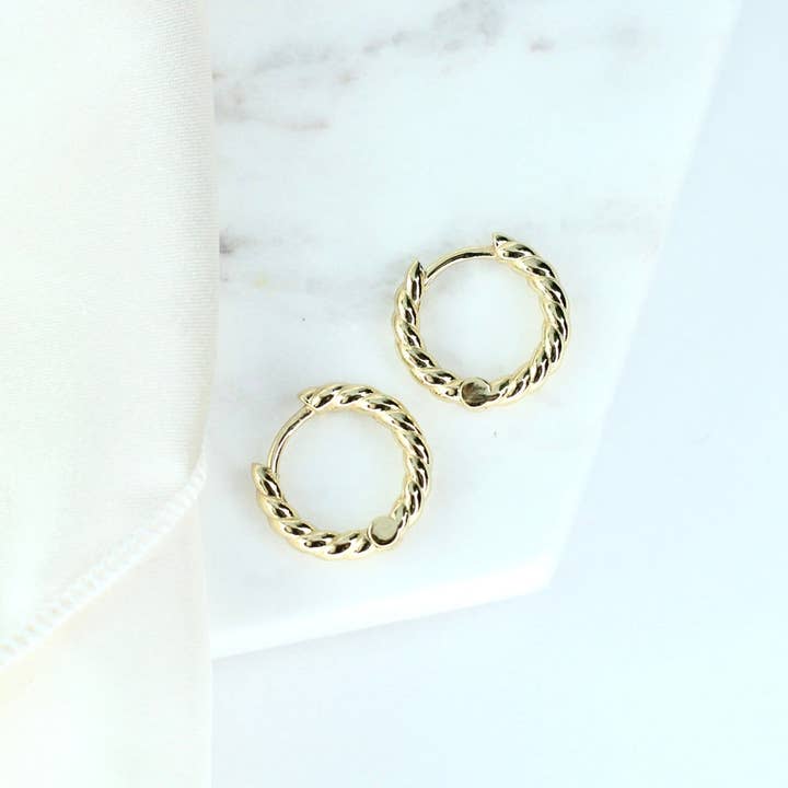 Braided Hoops for wholesale by Chloe + Lois