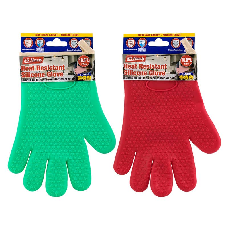 Deluxe Import Trading - Wholesale Oven Mitt/Pot Holder - Heat Resistant Silicone Glove0