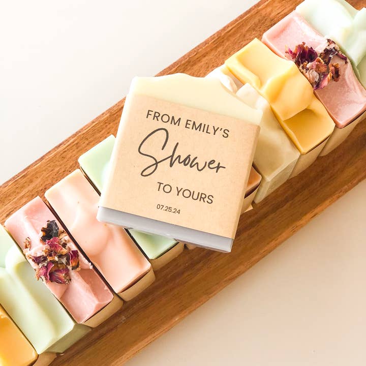 Sweet Caramel Shop - Wholesale Bar Soap - Bridal, Wedding & Baby Shower Soap Favors, Handmade Soap Bar