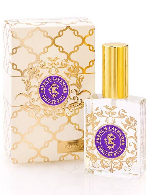 French Lavender Small Atomiseur Parfum for wholesale by Shelley Kyle