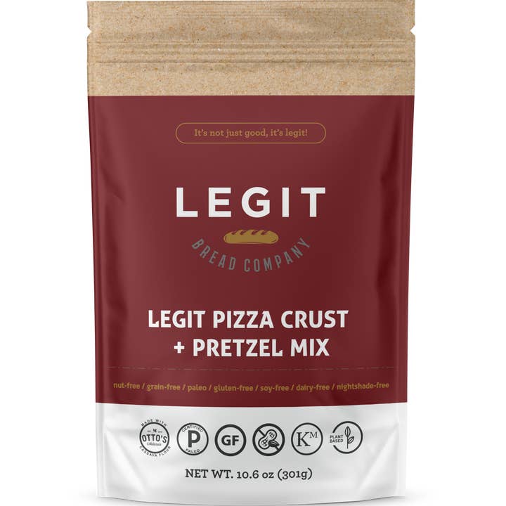 Legit Bread Company - Wholesale Bread Mix - Legit Pizza Crust + Pretzel Mix