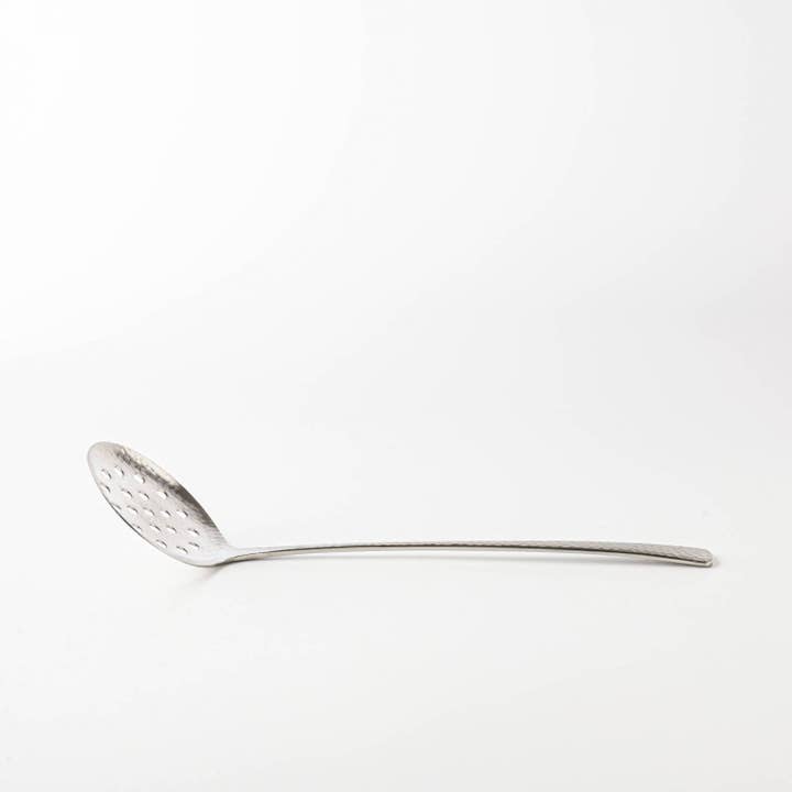 Yamani - Wholesale Serving Utensil - Japanese hammer eyes pattern cutlery yudofu spoon L2