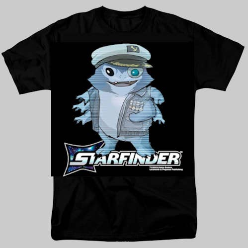 Captain Concierge Starfinder® T-Shirt for wholesale by Pegasus Publishing