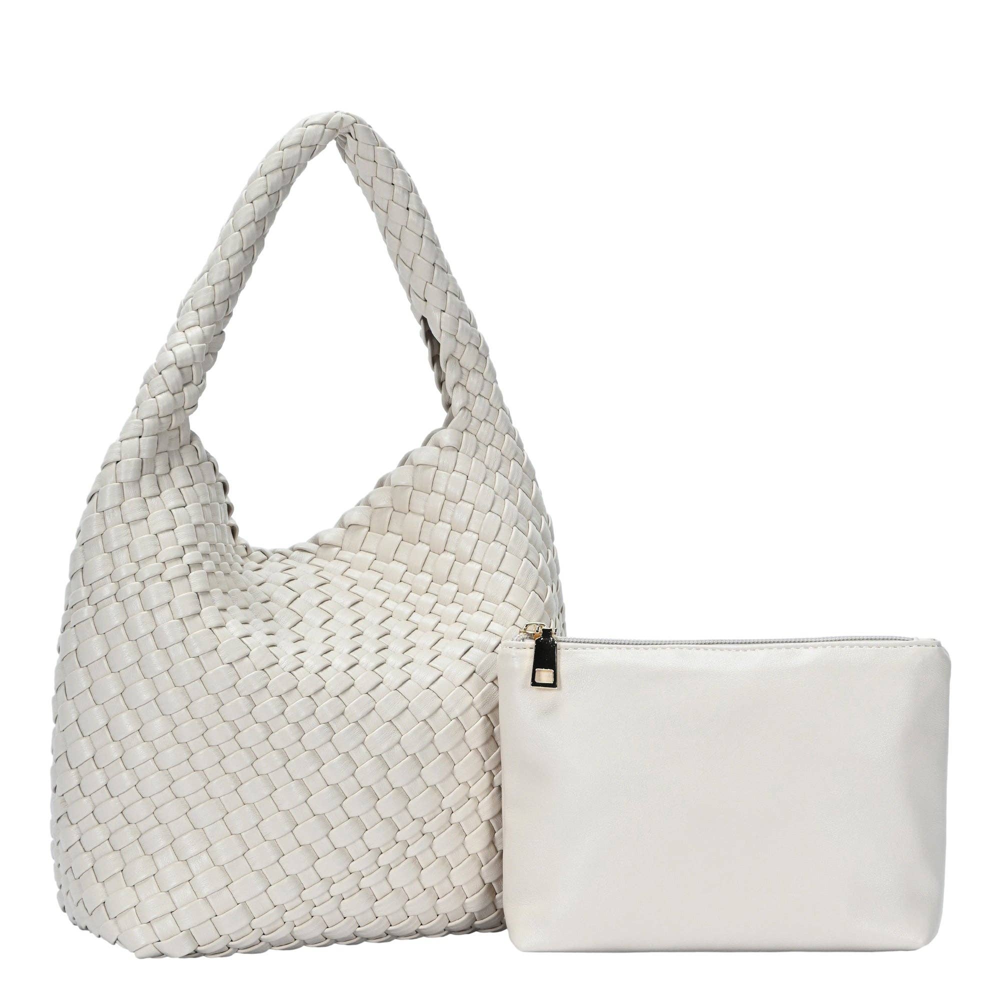 MMS Brands - Wholesale Satchel - Women's - Parker 2 in 1 Woven Satchel7