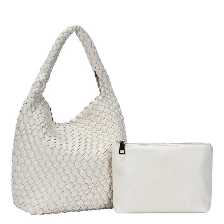 MMS Brands - Wholesale Satchel - Women's - Parker 2 in 1 Woven Satchel7