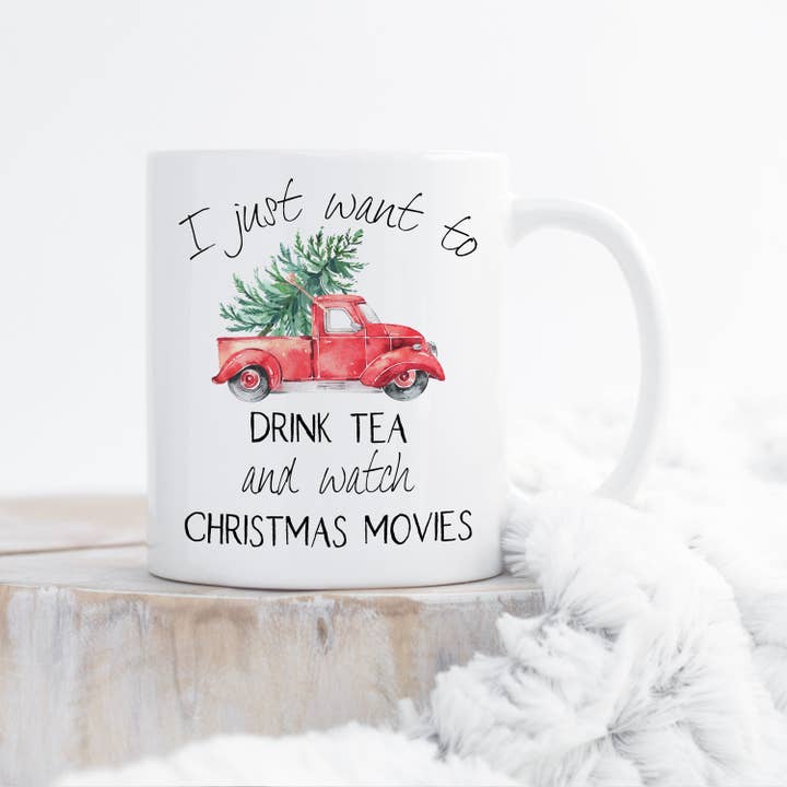 Studio Seventeen - Wholesale Coffee Mug - Christmas Red Truck Mug