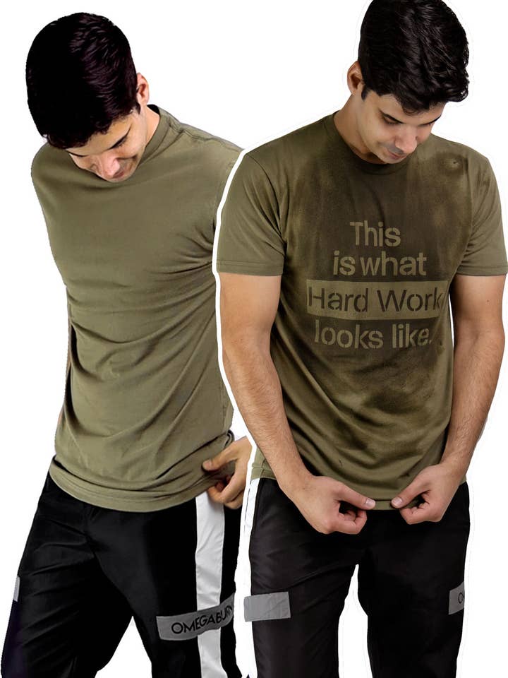 This is what Hard Work looks like - Sweat Activated for wholesale by OmegaBurn