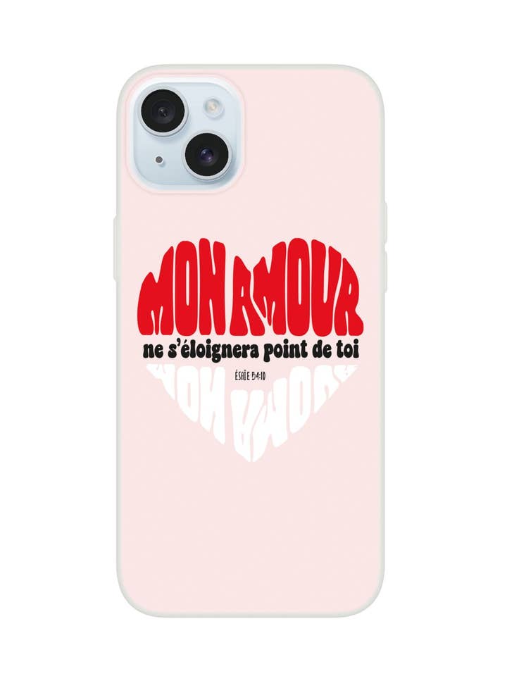 Custodia Cristiana Flessibile - Isaia 54:10 - Iphone per la vendita all'ingrosso da parte di MokaMouse