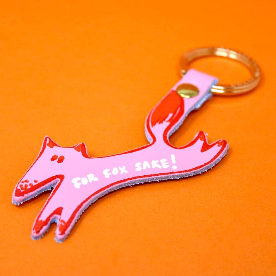 Ark Colour Design – wholesale Keychain – Unisex – For Fox Sake Key Fob0