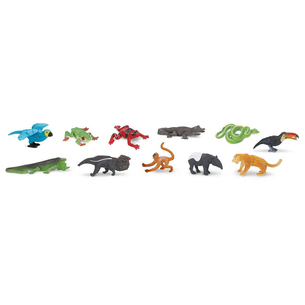 Safari Ltd. - Wholesale Figurine Toy - Kids - Rainforest TOOB® - 6805041