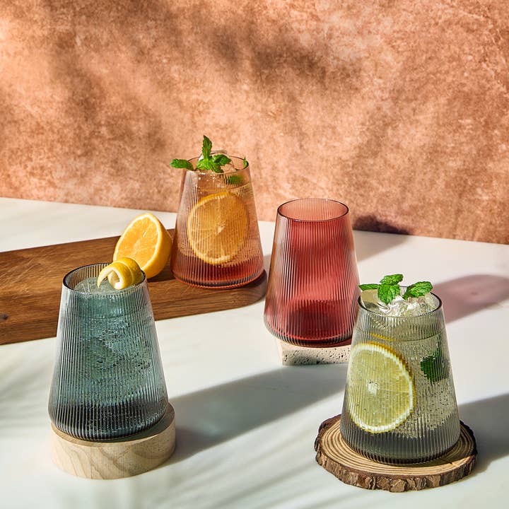 The Wine Savant / Khen Glassware – wholesale Vinglas – Ripple vinglas | Set med 4 | Crystal Large 13.5 OZ2