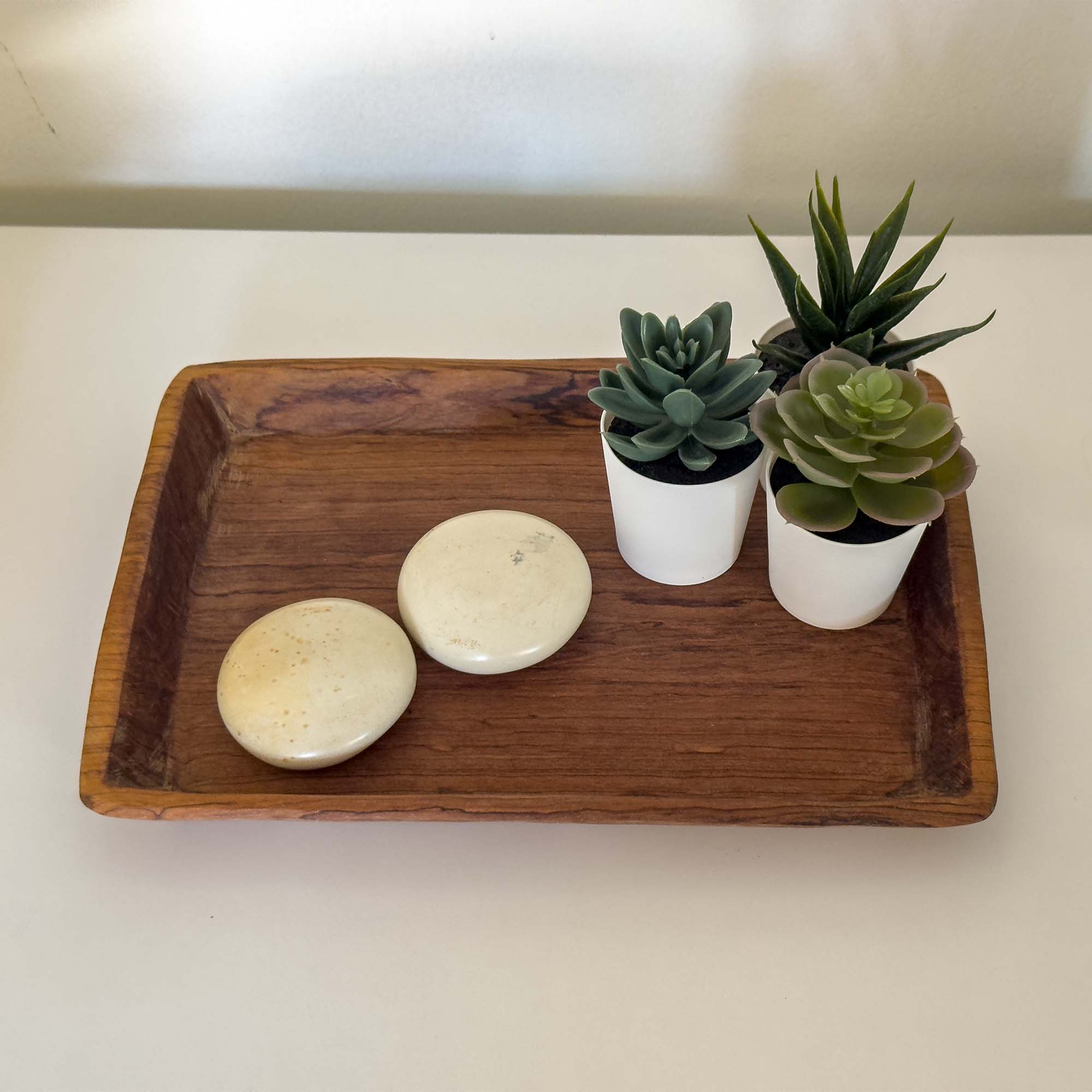 Global Crafts - Wholesale Spiritual Stone/Crystal - Display Set: 30 Polished Soapstone Massage Stones 2 inch Round + Display bowl6