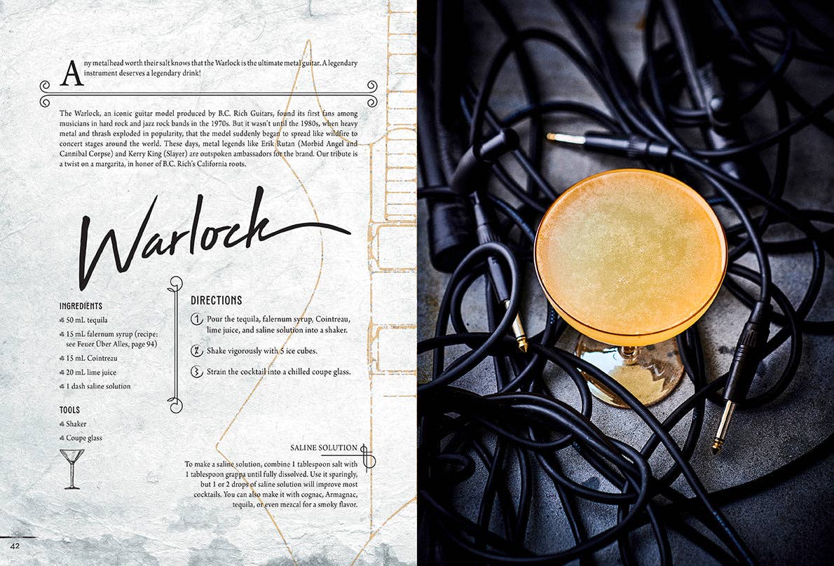 Insight Editions - #1 Pop Culture Publisher - Vente Livre sur la mixologie et les boissons - Cocktails Métal : Le Meilleur du Métal & de l'Alcool (SUPER PROMO !)3