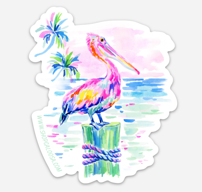 Caloosa WaterWear - Wholesale Sticker - Caloosa Vinyl Sticker 10 Packs9