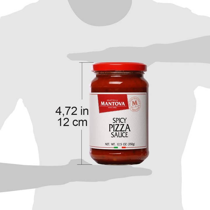 Fine Italian Food - Wholesale Sauce - Mantova Italian Spicy Pizza Sauce2