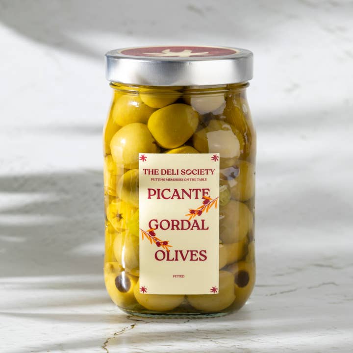 Olives Picante Gordal (dénoyautées) - 450 g de poids égoutté pour la vente par The Deli Society