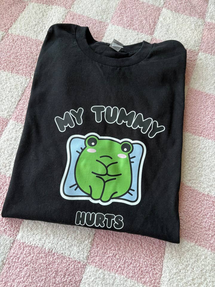 My Tummy Hurts T-shirt for wholesale by Mentallyunstitched