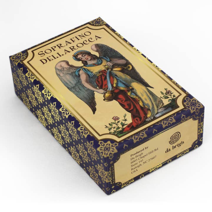 Da Brigh Tarot - Wholesale Tarot Cards - Soprafino Dellarocca Historical Tarot Cards Deck