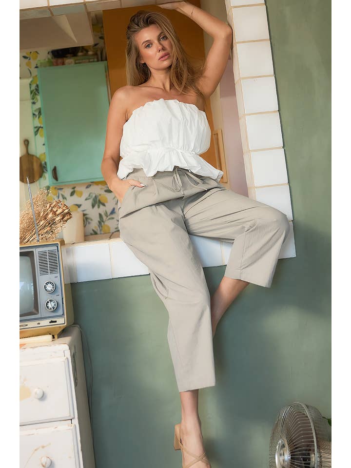 Her Bottari - Wholesale Blouse - Women's - BT6110_Bubble Tube Top ONLY