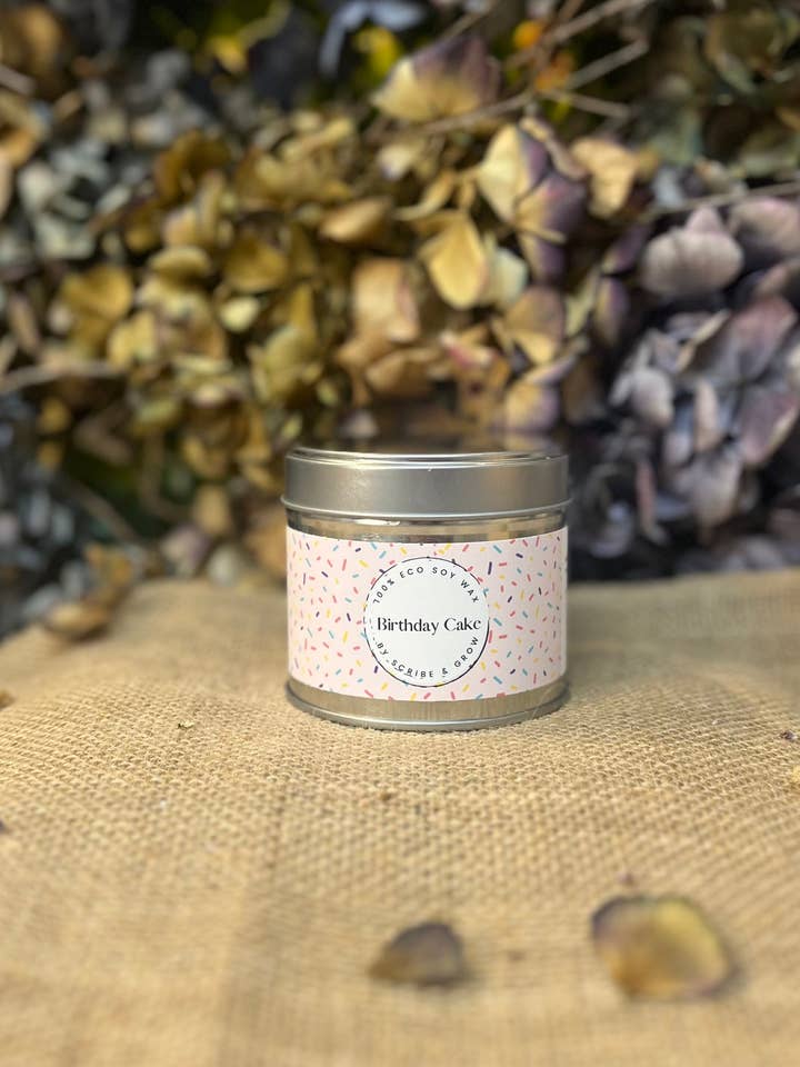 Wachskerze - Geburtstagskuchen für den Großhandel von Scribe & Grow