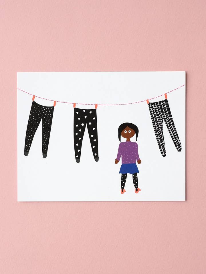 Sticker Card for wholesale by The Little Whale