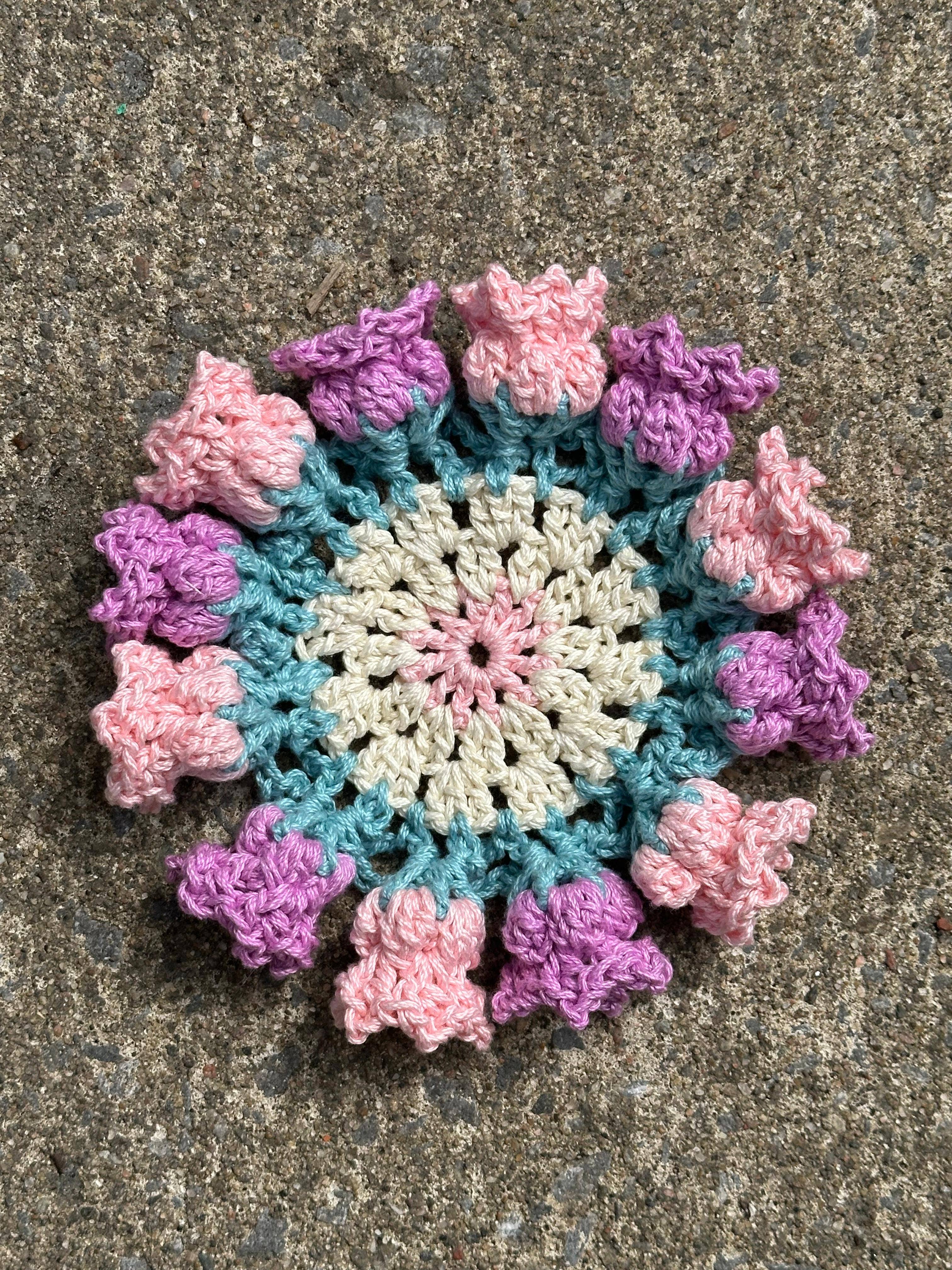 Le Kit Créatif - Wholesale DIY Craft Kit - DIY Crochet Coaster Kit2