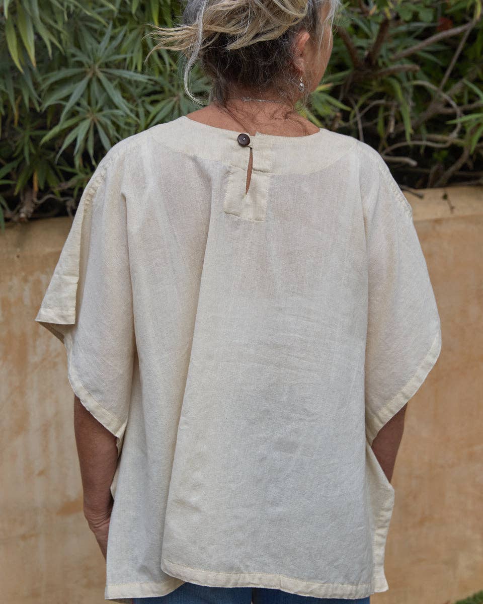 Zig Zag Asian Collection - Wholesale Blouse - Women's - Solid Cotton Box Top9