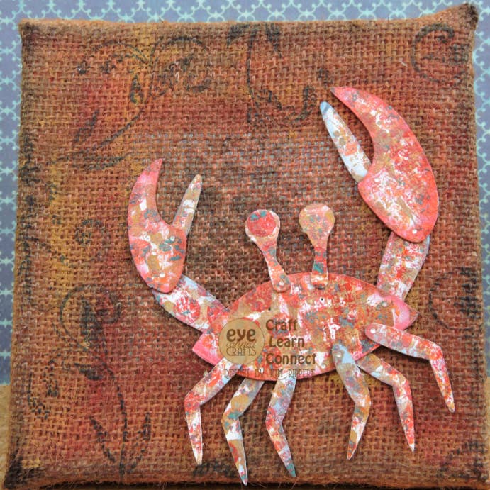 EyeConnect Crafts - Vendita all'ingrosso Kit per lavoretti fai da te - Granchio totem