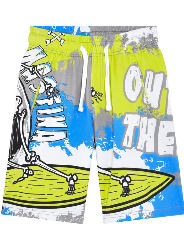 Barn | Bermuda School Of Surf Färg Kol i 100% Bomull Med Tryck "Out There Mas Fina" för wholesale av Scorpion Bay