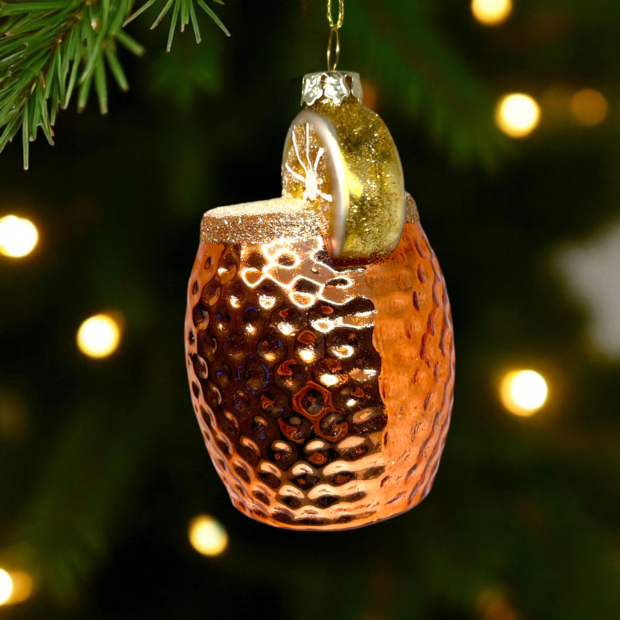 Noel Box - Vente Objets de décoration - Ornement de Noël en verre Moscow Mule2