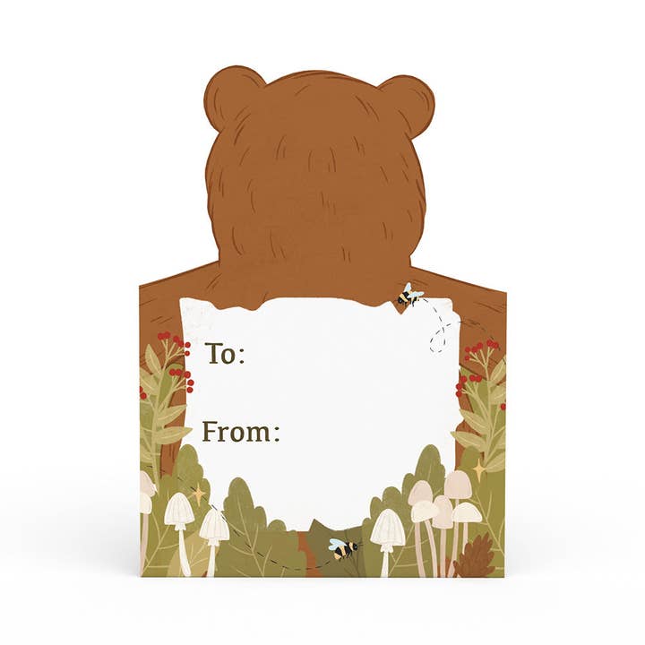 Lovepop Cards - Wholesale Father's Day Card - Happy Father's Day Bear Tri-Fold Card, Pop-Up Cards