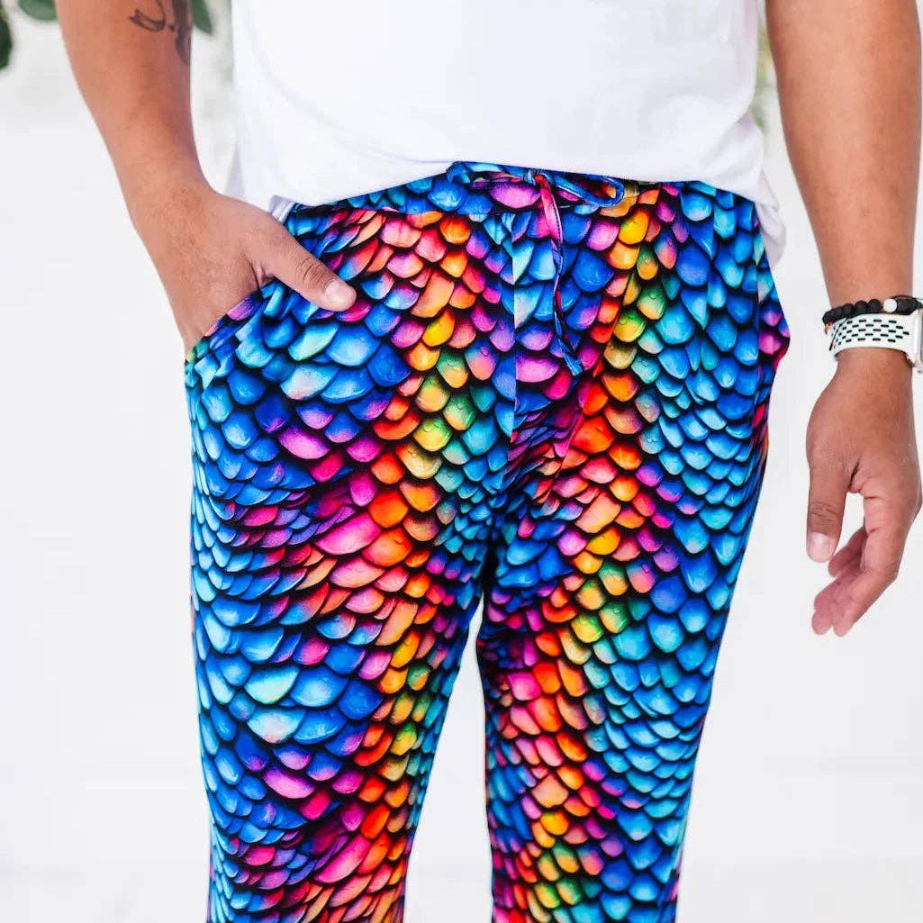 Dreambly Me - Wholesale Sleepwear Bottom - Men's - Fynn the Dragon Men's Pajama Pants1