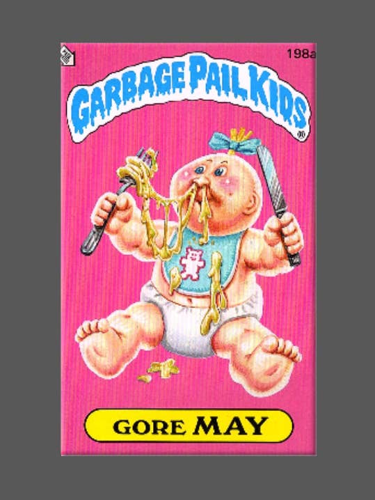 GARBAGE PAIL BØRN, Gore maj, Magnet, Knapper, GPK for engroshandel hos Ba Ba Buttons