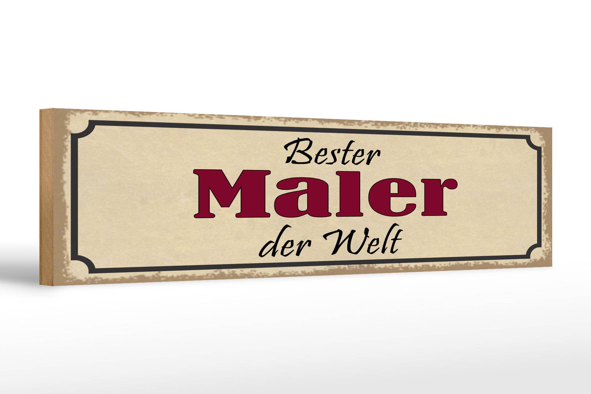 Femer - Wholesale Sign - Wooden Sign Saying 46x10 cm Best Painter in the World Sign0