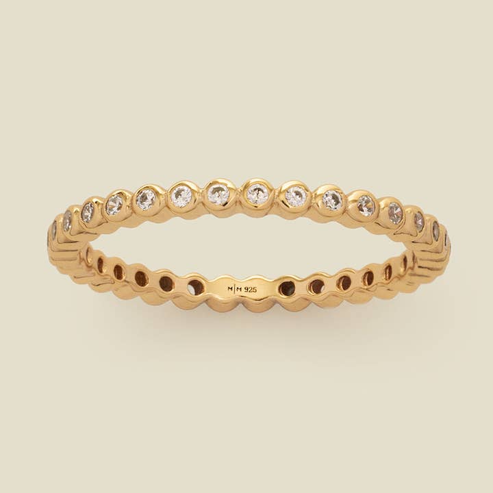 Anillo de Eternidad CZ Poppy para venta al por mayor de Made By Mary