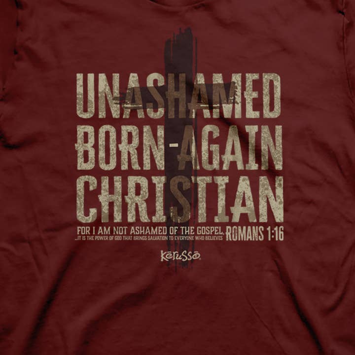 Garnet Kerusso Christian T-Shirt Unashamed for wholesale on Faire