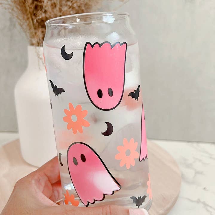 NVDSIGNZ - Wholesale Drinking Glass/Cup - Color Changing Ghost Glass Cup for Halloween Coffee1