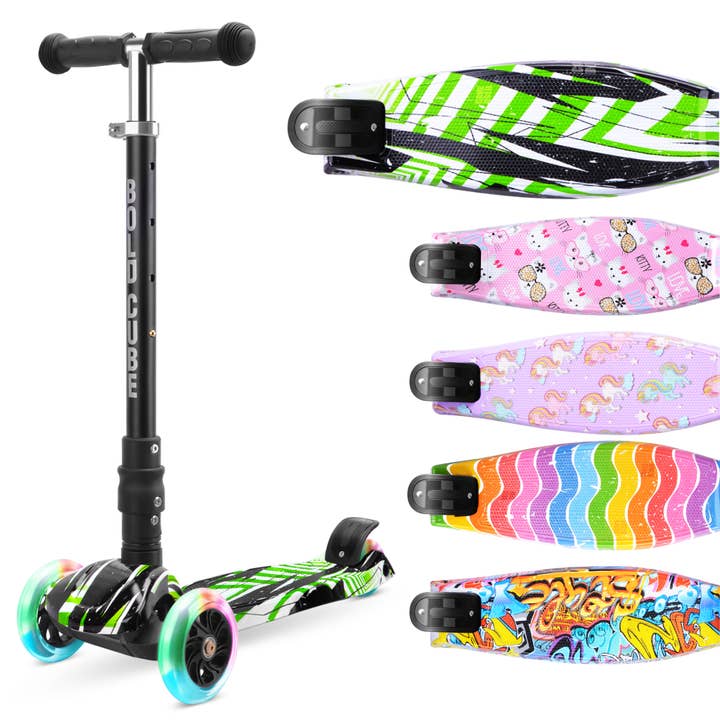 BOLDCUBE Scooters - Vendita all'ingrosso Bicicletta/monopattino - Monopattino Pieghevole BOLDCUBE per Bambini con 3 Ruote Grandi2