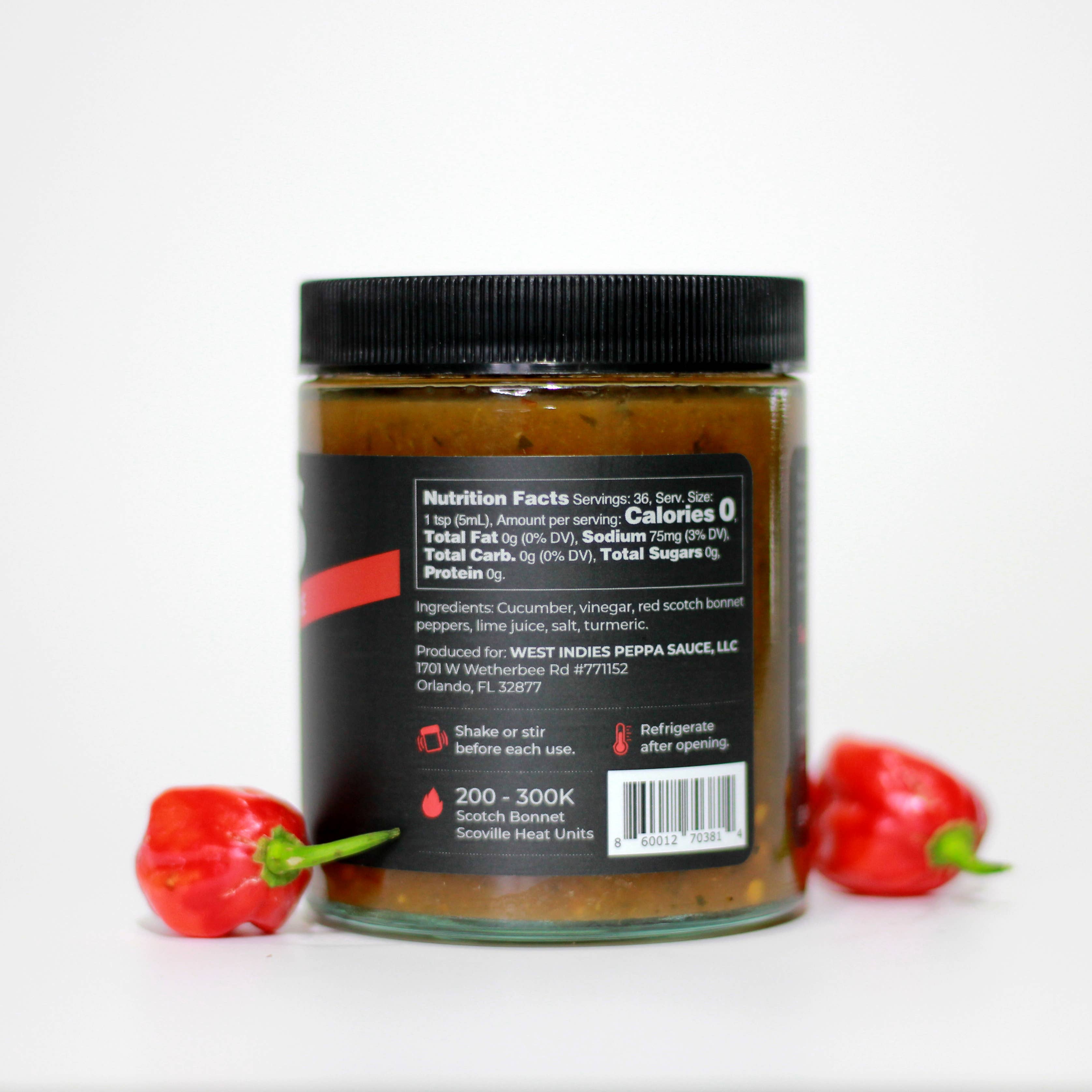 West Indies Peppa Sauce - WIPS - Wholesale Hot Sauce - WIPS Red Scotch Bonnet Pepper Sauce, Hot Sauce3