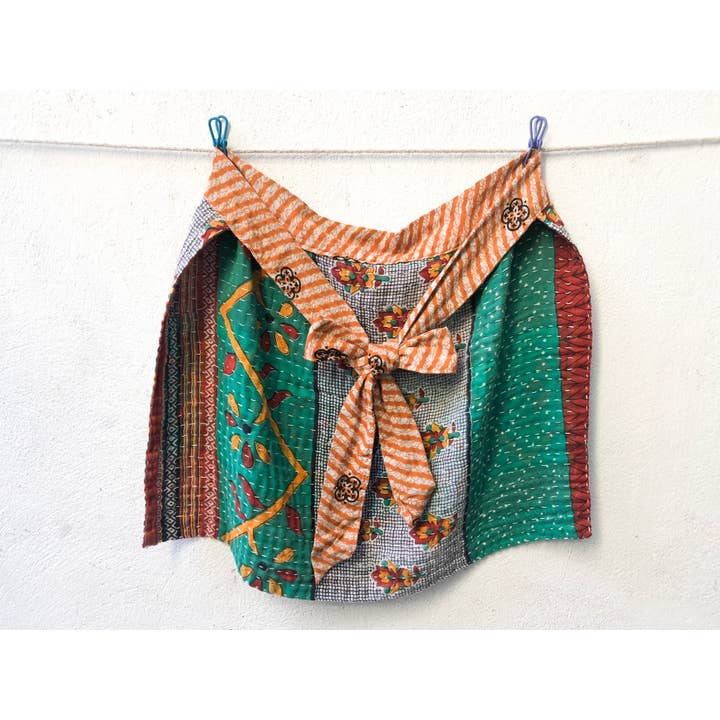 Asha Project - Wholesale Apron - Kantha Apron6