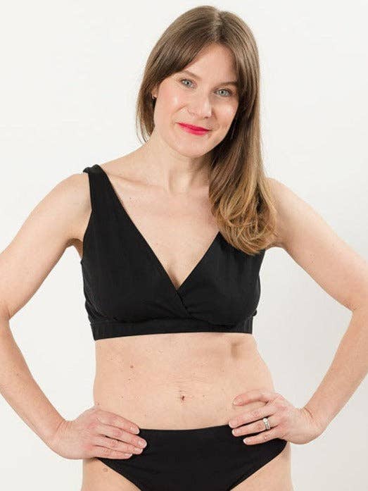 Cross-Front Pull-Over Nursing & Maternity Bralette - Solids for wholesale by Of an Origin