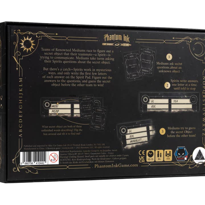 Alley Cat Games – wholesale Brädspel – Phantom Ink - Ordavdrag partyspel (ENDAST Storbritannien)3