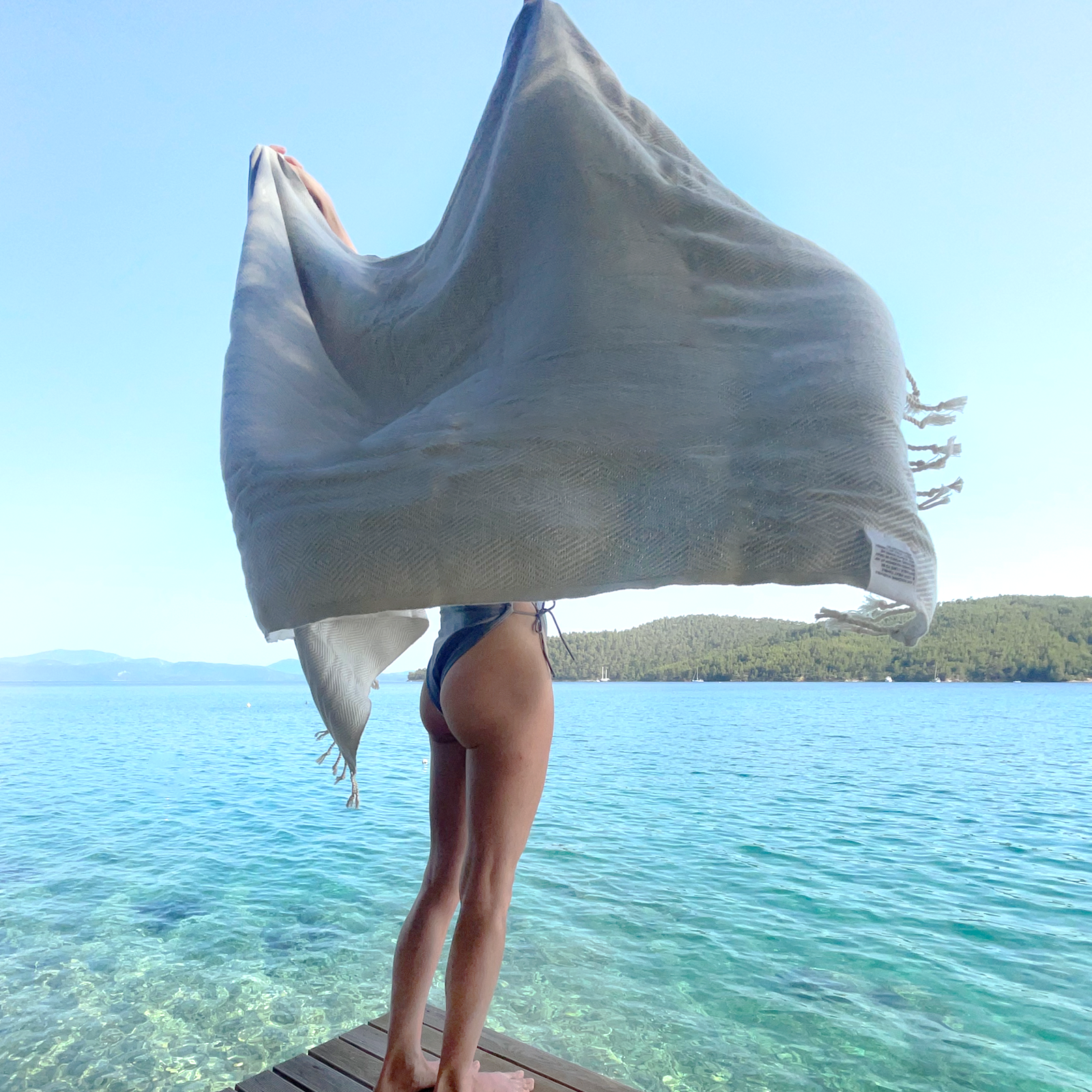 HELLO TURCO Turkish Towels - Wholesale Bath Towel - Grayful Handwoven4