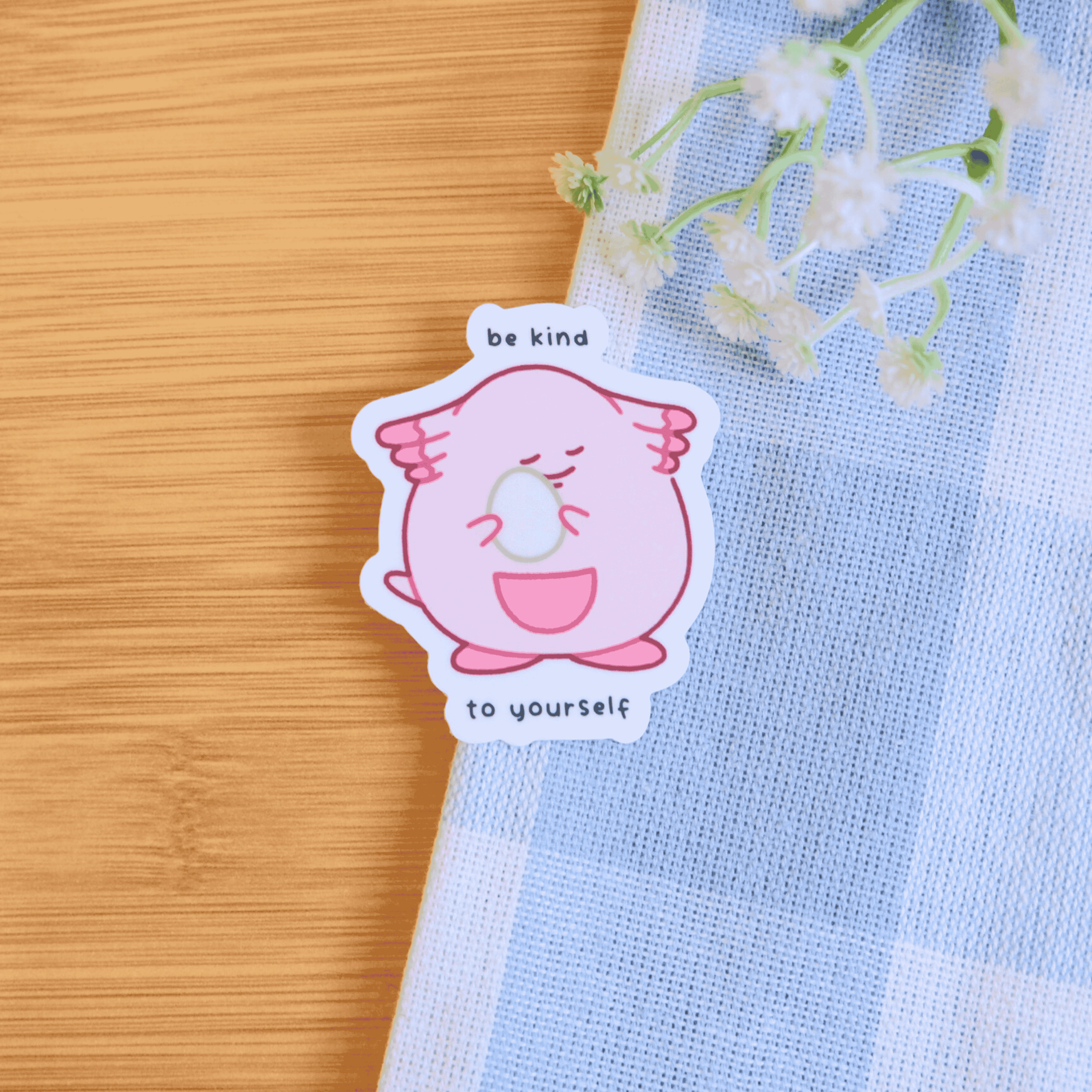 byUme Co. - Wholesale Sticker - Poke Self-Care Stickers1